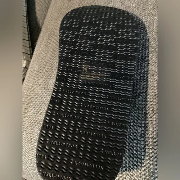 Yellow Box Flip Flops Felisa Turquoise Faux Leather Strap Rubber Soles Sz. 9 NIB - Picture 5 of 6